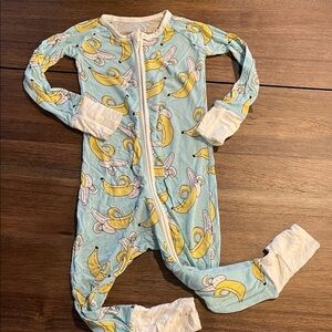 Little Sleepies Banana Print Zippy